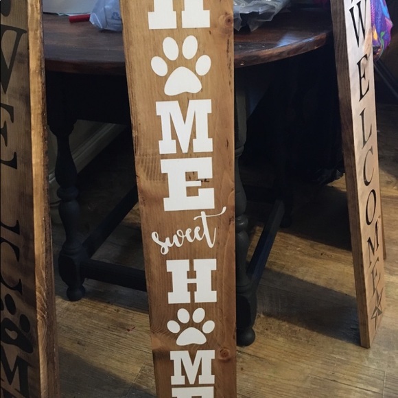 Wood signs